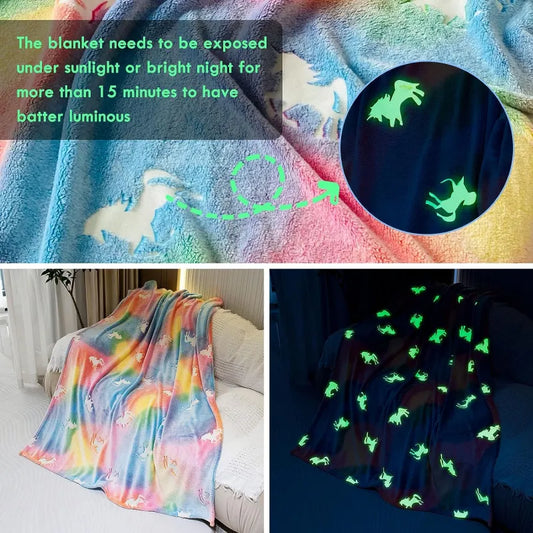 Glow-in-the-Dark Kids Blanket